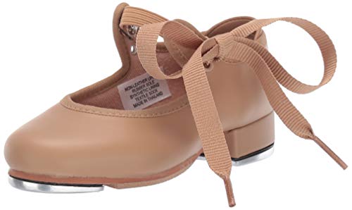 Bloch Baby-Girl's Annie Tyette Dance Shoe, Brown tan, 5 Medium US Toddler