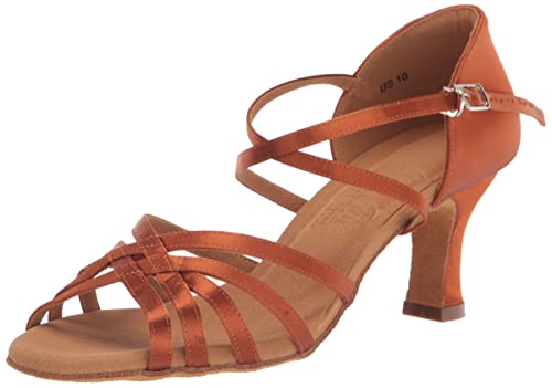 Very Fine Women's Elektra Latin Salsa Tango Ballroom Waltz Dance Shoe, Copper Tan,...