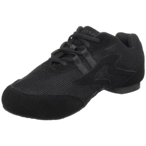 Sansha Salsette 1, Jazz Sneaker ,Black ,12M Sansha (10 Women/7 Men)