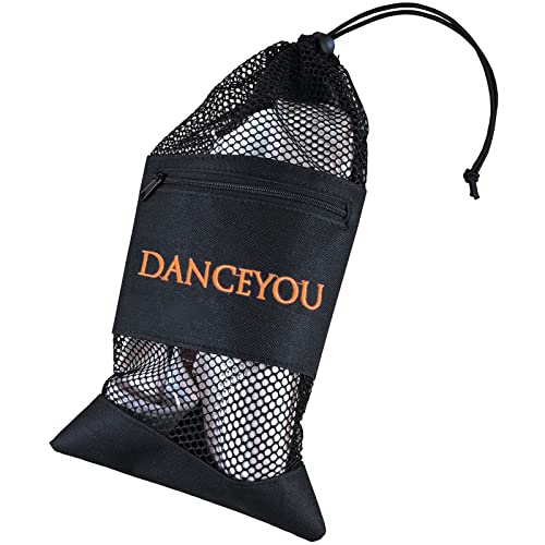 DANCEYOU Dance Shoe Mesh Bags Pointe Shoe Bag Ballet Shoes Storage Bag Durable...